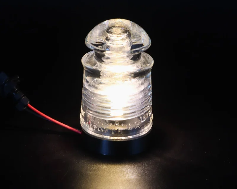 Adjustable Industrial Lighting for Flexible IlluminationLow Voltage LED Landscape Light,12V Lamp Base for "PYREX C17" Glass Insulators