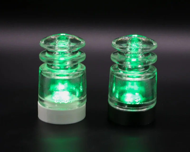 Industrial Area Lighting for Large Open SpacesBattery Powered Lamp Base for "Hemingray-TS" Glass Insulators, Industrial Lighting, Man Cave Deco