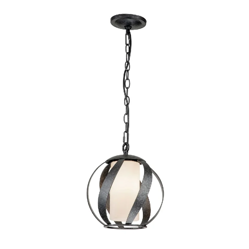 Blacksmith 1/3/4/5Lt Outdoor Pendant - Old Black IP44 E27