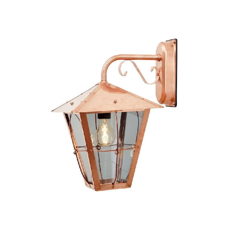 metal wall lamps with a matte black finish for a sleek and modern lookFenix Up/Down Wall Light Copper E27 IP23