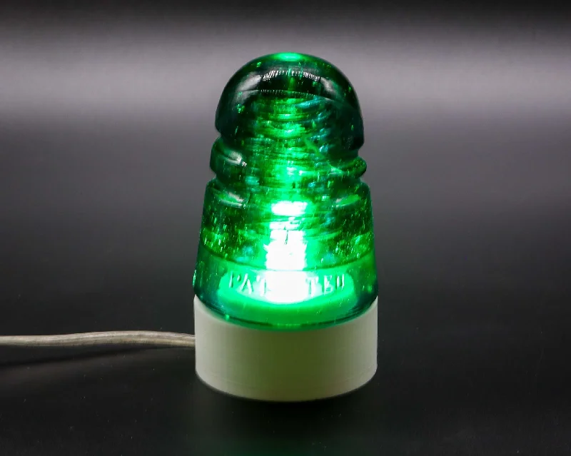 Explosion - Proof Industrial Lighting for Hazardous LocationsLamp Base for "Hemingray-Brookfield Spiral-Groove" Glass Insulators
