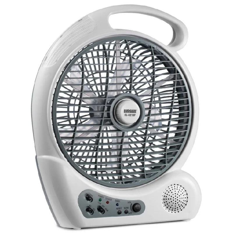 Twinkling String Lights for a Magical AtmosphereLudger 10" Rechargeable Fan Led Lights and Radio