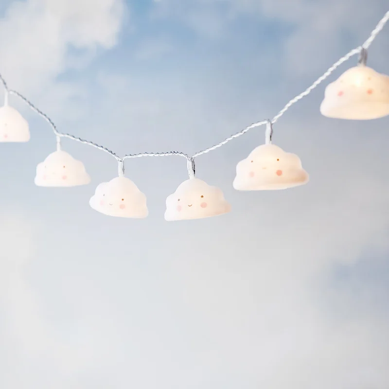 String Lights for Nursery Room Decor10 Cloud Children's Fairy Lights
