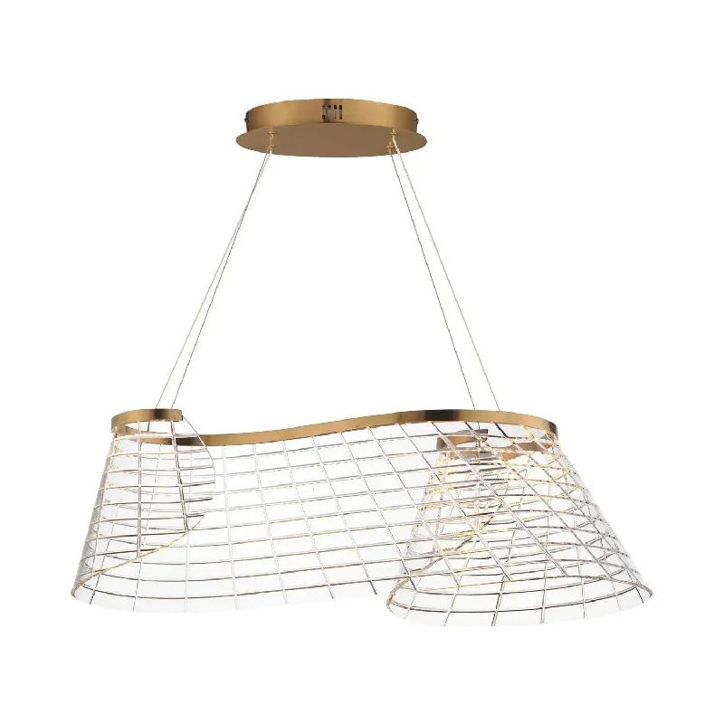Tartan LED Linear Pendant
