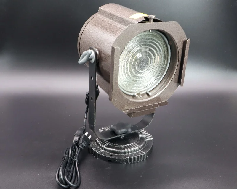 Industrial Pendant Lighting for Machine ShopsSmall, Gray Stage light with Colored Lenses, Home Theater & Movie Room Decor
