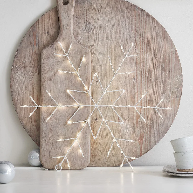 Color - Changing LED String Lights for Christmas DecorOsby Snowflake Christmas Window Light