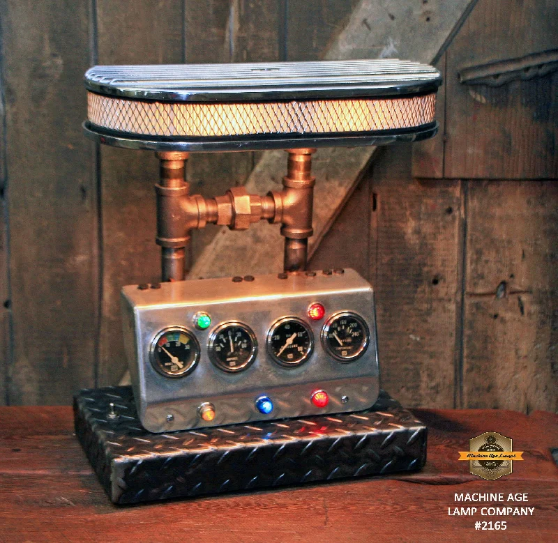 Explosion - Proof Industrial Lighting for Hazardous LocationsSteampunk Industrial / Automotive / Hot Rod / Stewart Warner Gauges / Steam Lamp #2165 sold