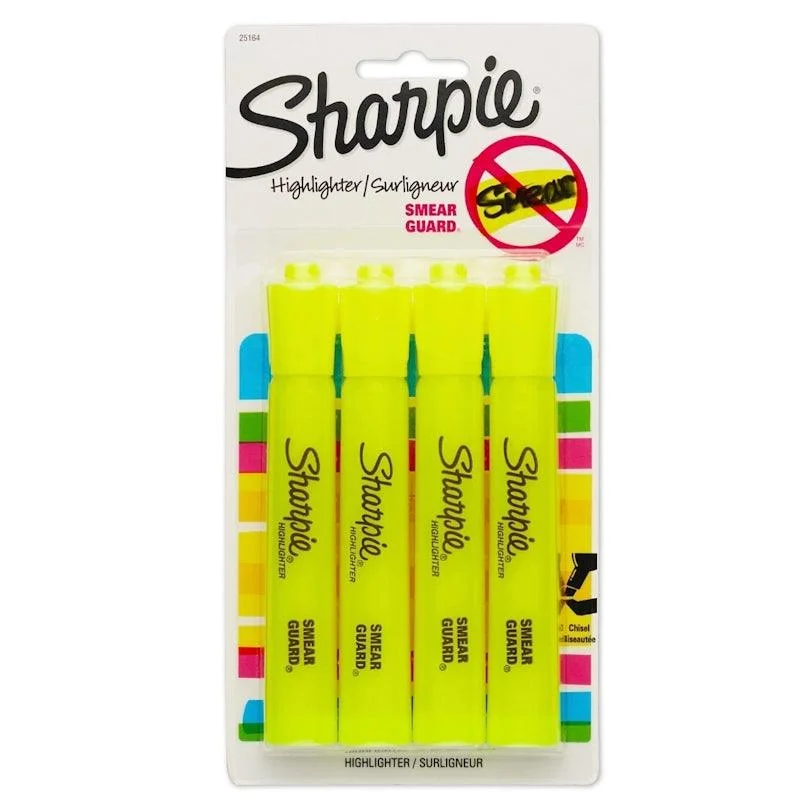 Waterproof String Lights for Patio DecorSharpie - Yellow Highlighter 4 Pcs.