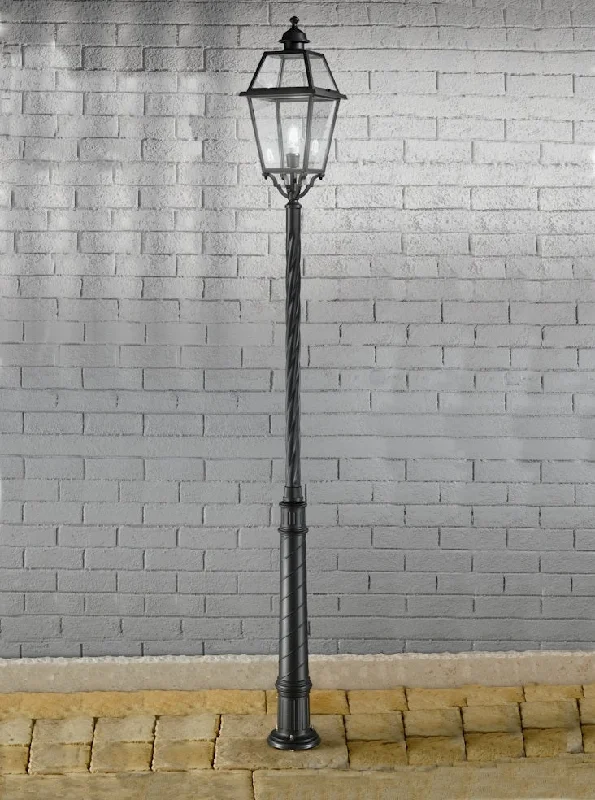 Numbani Lamp Post IP23 - Dark Grey