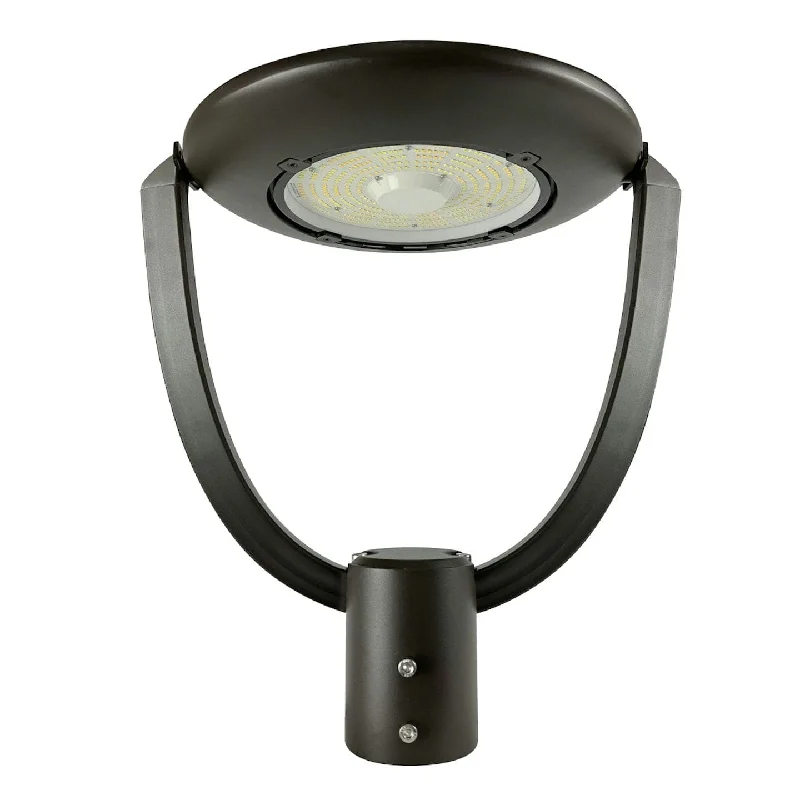 Adjustable Industrial Lighting for Flexible Illumination150W/125W/100W LED Post Top Lamp - 3K/4K/5K CCT - 100-277VAC