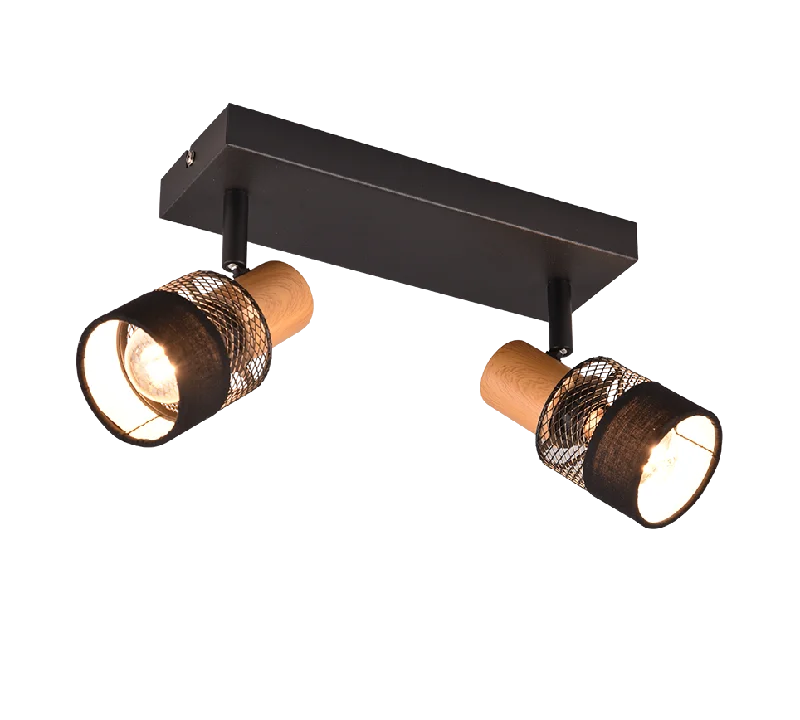 Nandini 2/3Lt Bar Spotlight - Black