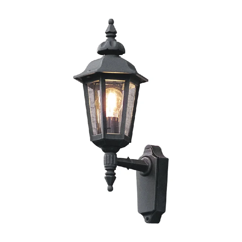 glass wall lamps with frosted glass for soft, diffused lightPallas Up/Down Wall Light E27 IP23 - Various Sizes & Colours