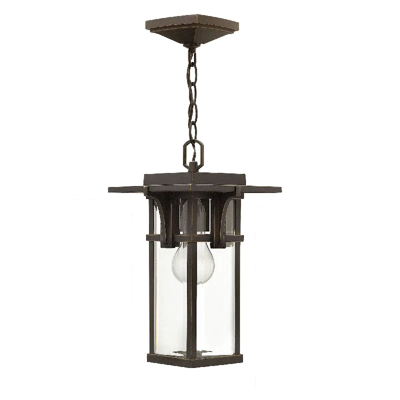 Manhattan 1 Light Chain Lantern - Oil Rubbed Bronze IP23 E27