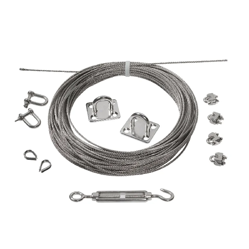 Twinkling String Lights for a Magical AtmosphereFestoon Lights Wire Support Kit