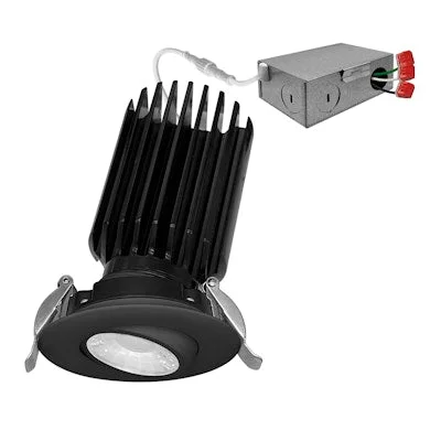 String Lights for Seasonal Decorations (Spring, Fall, etc.)Envision LED-DLJBX-ADJ-3-12W-5CCT-BLK-R 3" Gimbal Downlight: SnapTrim-Line - Black