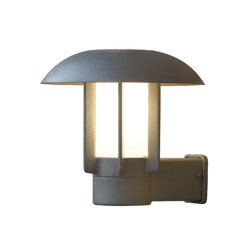 asian - inspired wall lamps with bamboo or paper shades for a zen - like Heimdal Wall Light E27 IP44 - Various Colours
