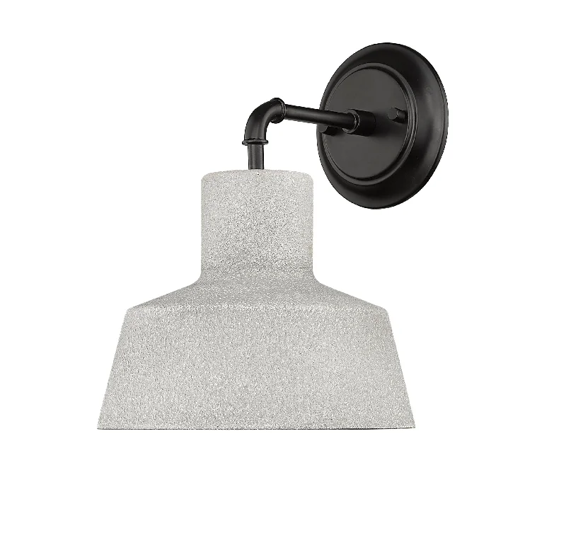 Dust - Resistant Industrial Lighting for Dirty WorkspacesLloyd Outdoor Wall Sconce - Textured Cement - 10.5in. Extension - E26 Medium Base