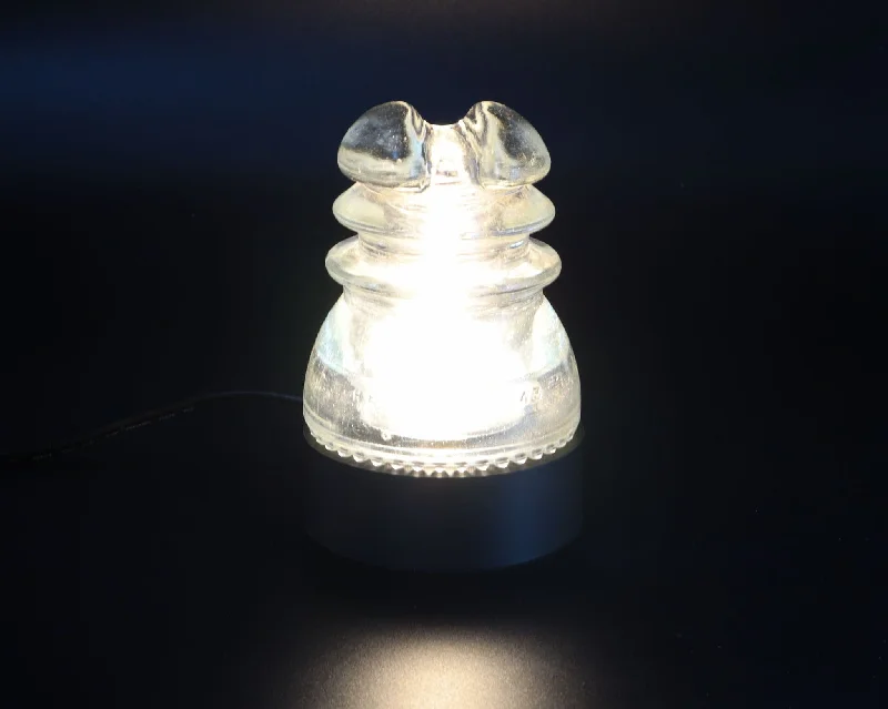 Industrial Lighting for Pharmaceutical ManufacturingLamp Base for "Hemingray-43" Glass Insulators