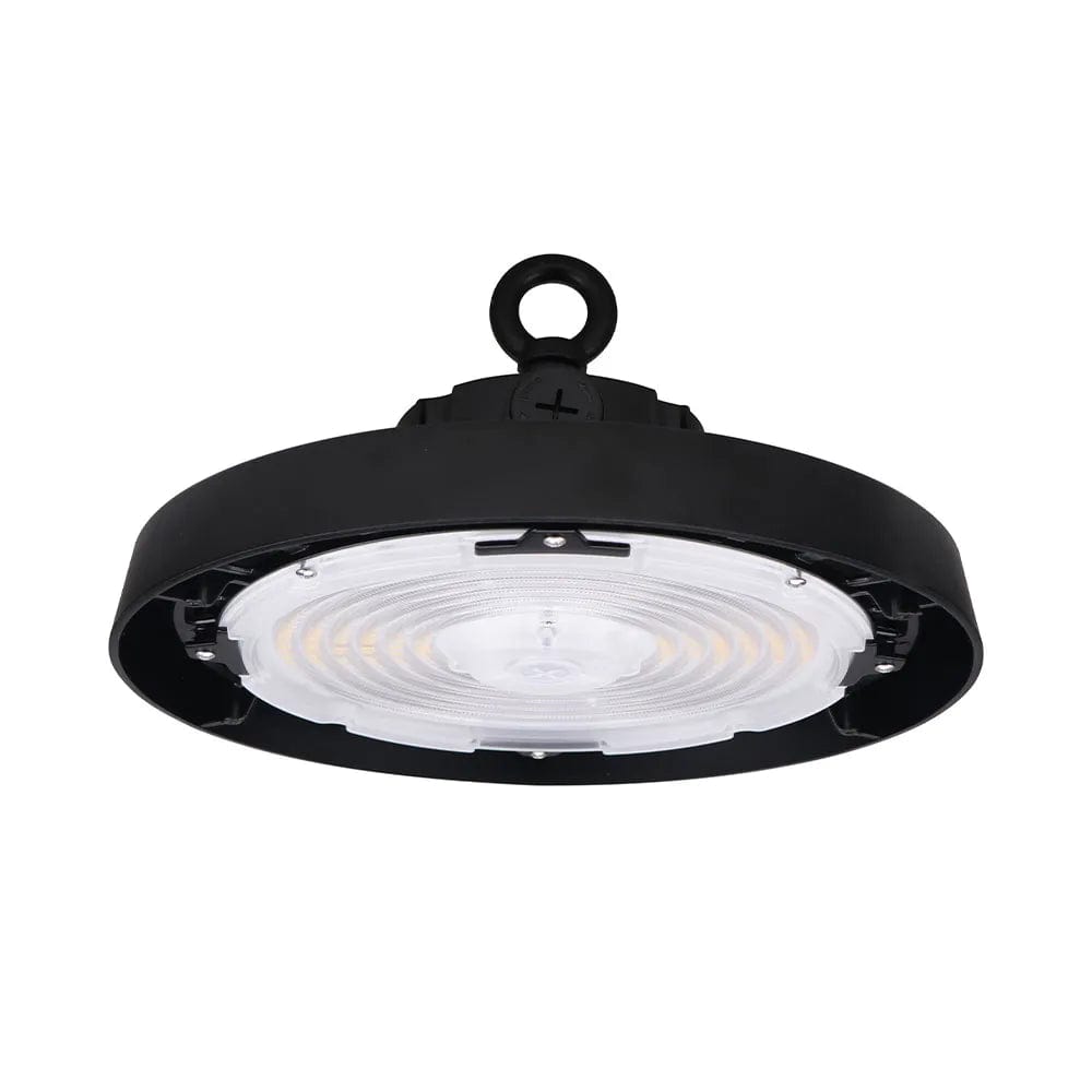 Industrial Lighting for Woodworking Factories150W/120W/100W UFO High Bay Light Fixture with O-Ring - 3CCT - UL/DLC Qualified