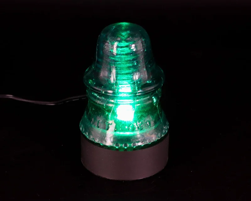 Industrial Lighting for Textile MillsLamp Base for "Hemingray-22 CD-151" Glass Insulators, Industrial Lighting, Man Cave Decor