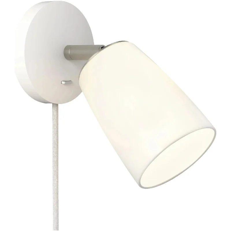 Carlton Plug-In Adjustable Wall Sconce