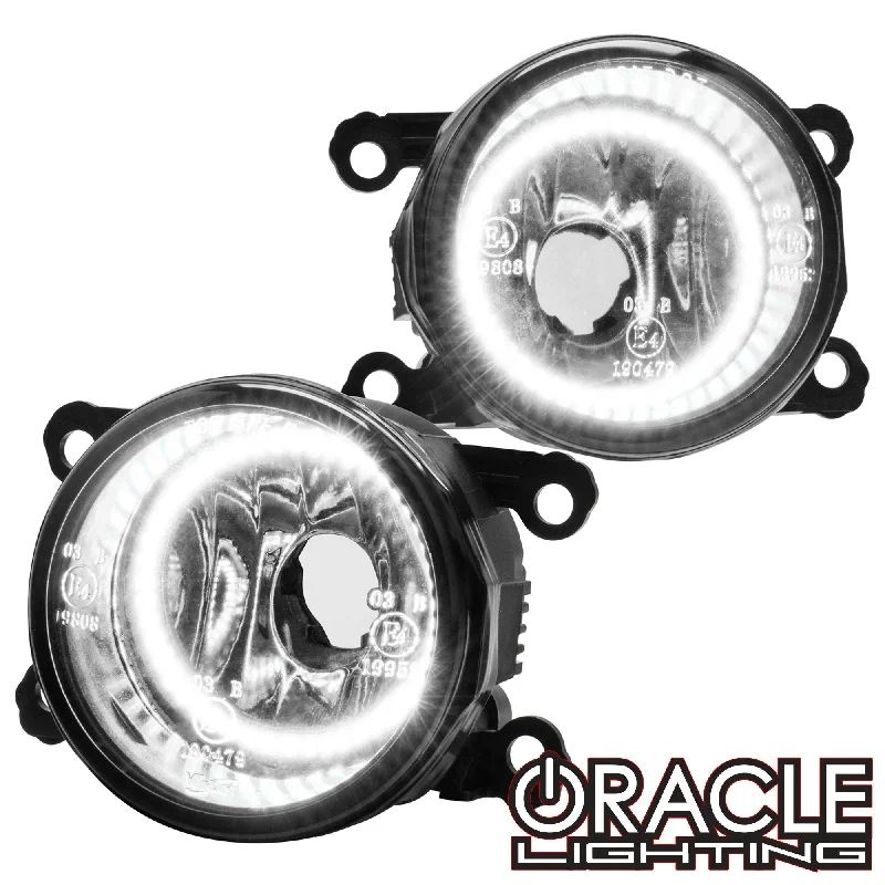 ORACLE Lighting 2005-2017 Nissan Frontier Pre-Assembled Halo Fog Lights - (Chrome Bumper)