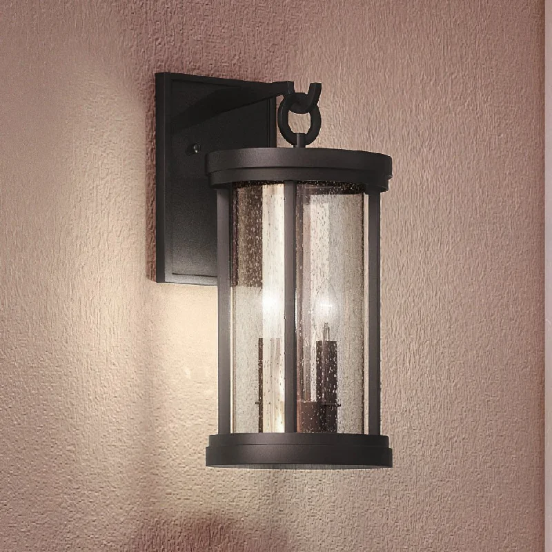 Corrosion - Resistant Industrial Lighting for Coastal FactoriesUEX1041 Nautical Outdoor Wall Sconce 16''H x 8''W, Oil Rubbed Bronze Finish, Rockland Collection