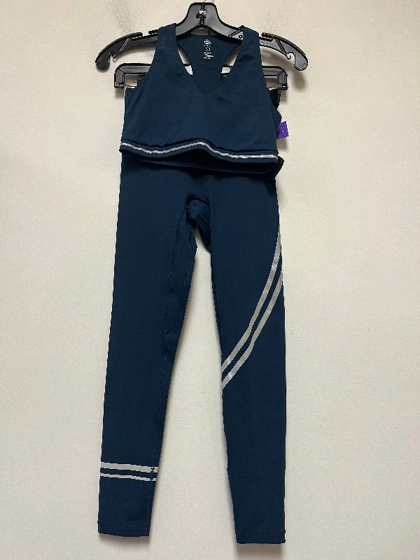 Blue Athletic Pants 2pc Clothes Mentor, Size Xs