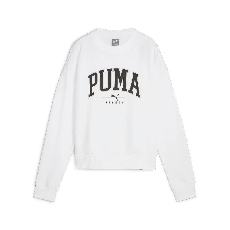 PUMA Women's SQUAD Full-Length Crewneck