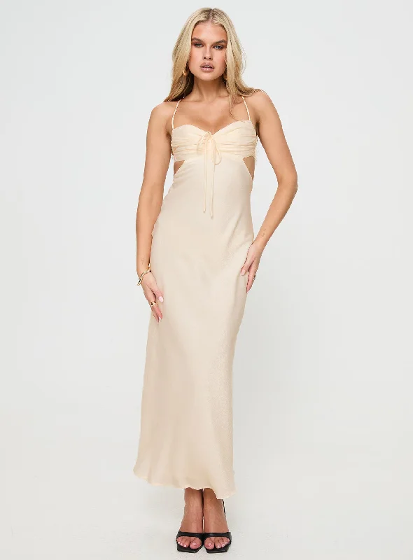 Durand Maxi Dress Cream