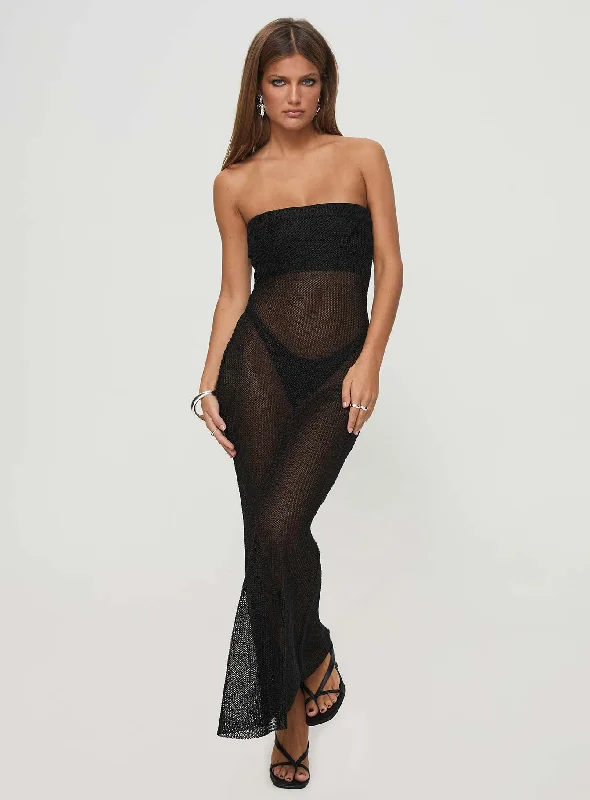 Take Me To Rio Maxi Dress Onyx