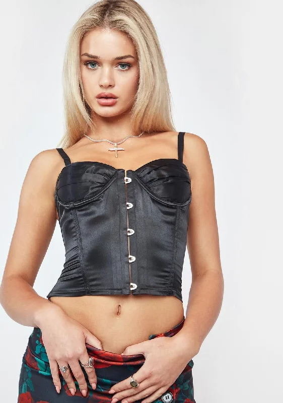 Plot Your Downfall Corset Top