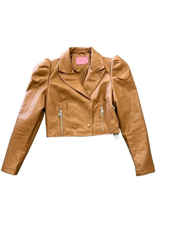 Jacket Moto By Clothes Mentor  Size: L