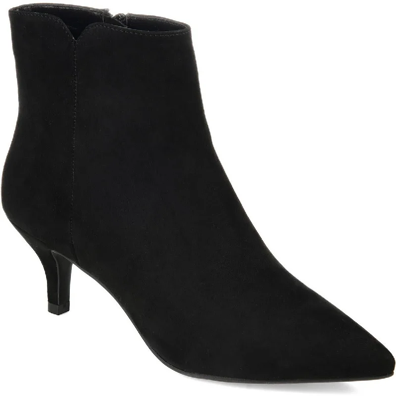 Womens Pointed Ankle Ankle Boots