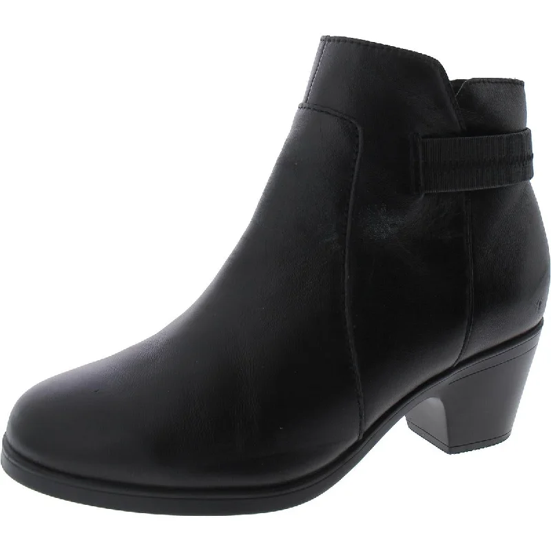 Womens Zipper Ankle Boots