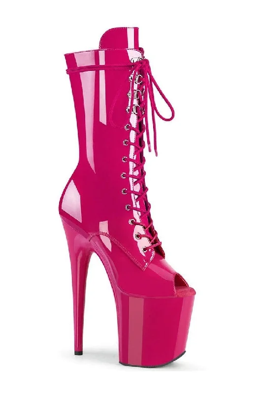 FLAMINGO-1051 Exotic Boot | Fuchsia Patent