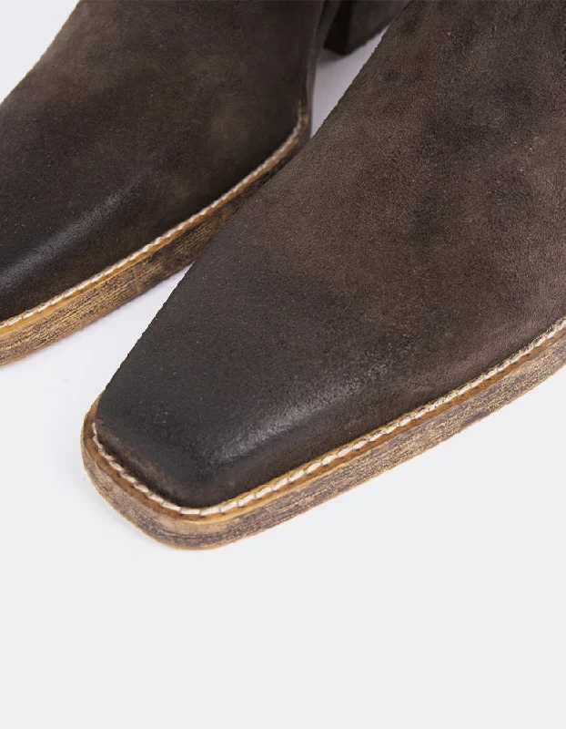 Lewisham Brown Suede