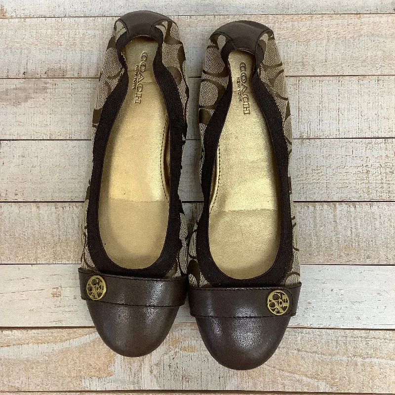 Shoes Flats Ballet By Coach  Size: 8