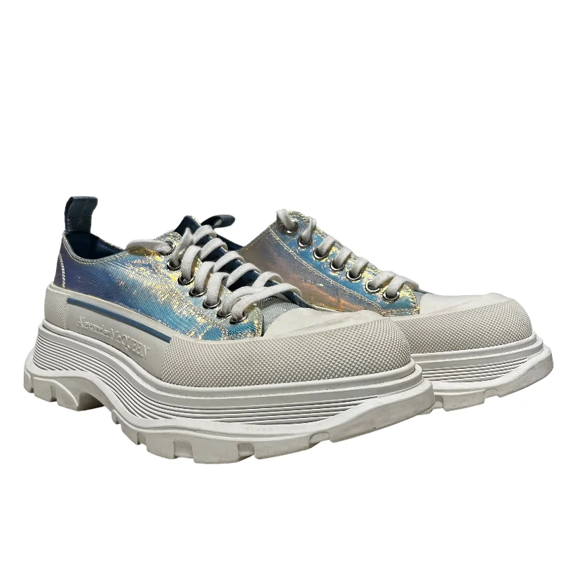 Alexander McQueen/Low-Sneakers/EU 41/Iridescent/MLT/Tread Slick