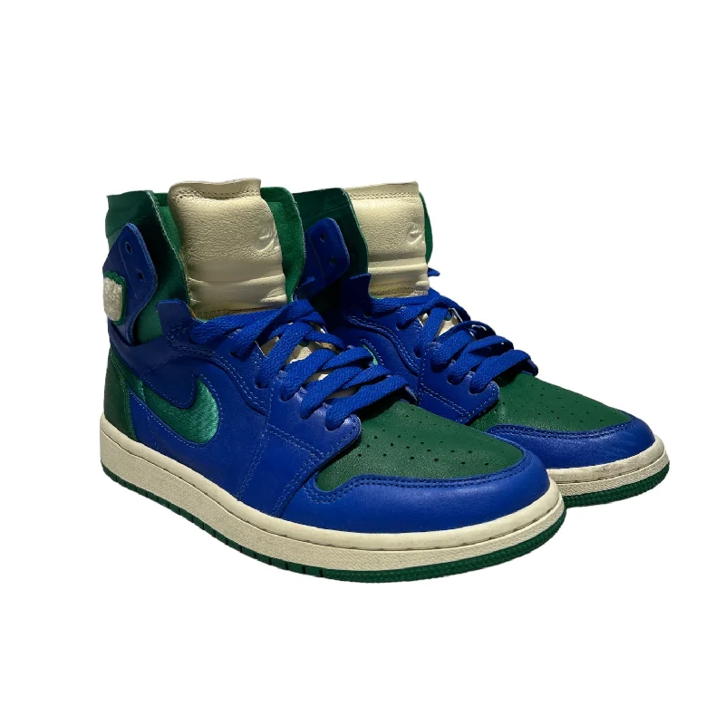 NIKE/Hi-Sneakers/US 7.5/Leather/BLU/ALEALI MAY ZOOM AIR DJ1199-400