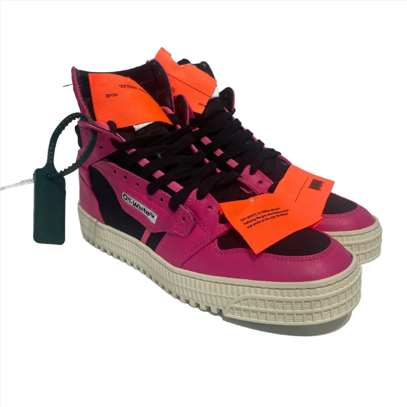 OFF-WHITE/Hi-Sneakers/EU 40/Leather/PNK/SOLE CUP