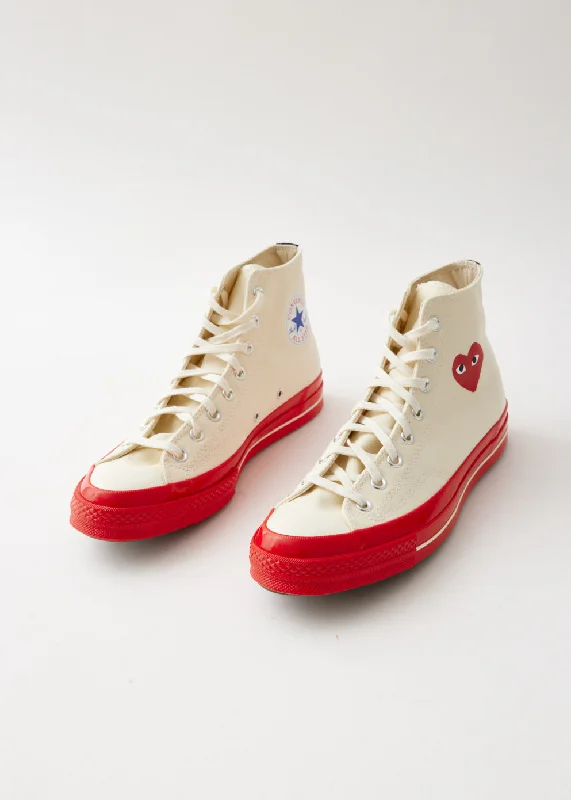 x Converse Red Sole High Top