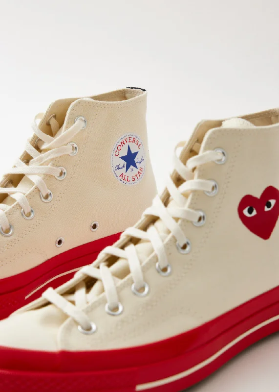 x Converse Red Sole High Top