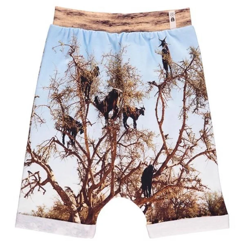 Popupshop Goat Tree Baggy Shorts