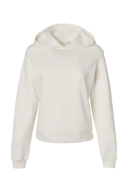 Bella + Canvas Womens Classic Hooded Sweatshirt Hoodie - Vintage White - NEW