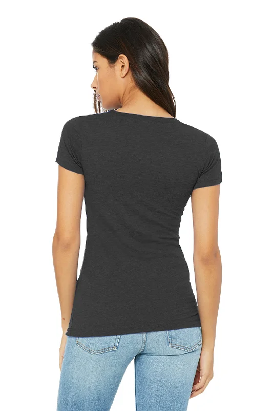 Bella + Canvas Womens The Favorite Short Sleeve Crewneck T-Shirt - Asphalt Grey