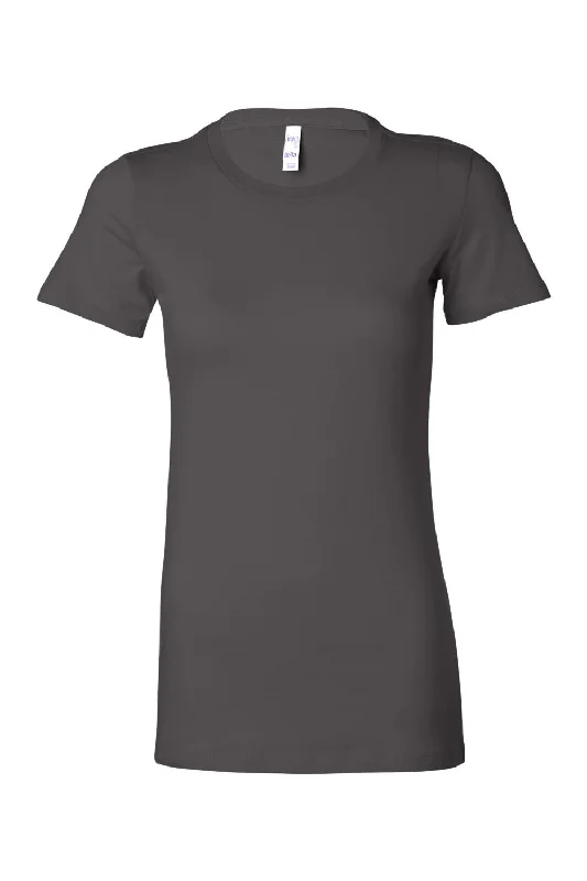 Bella + Canvas Womens The Favorite Short Sleeve Crewneck T-Shirt - Asphalt Grey