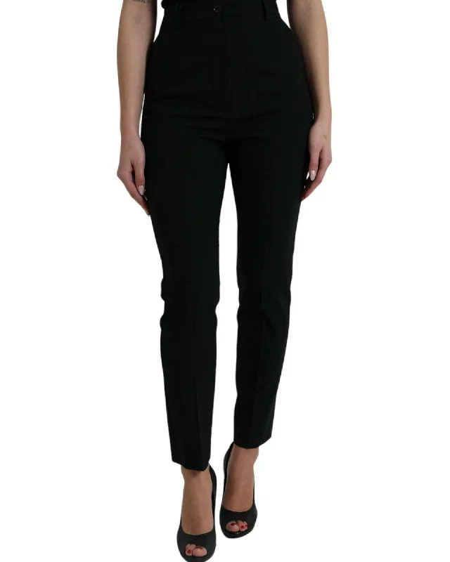 Dolce & Gabbana High Waist Tapered Pants