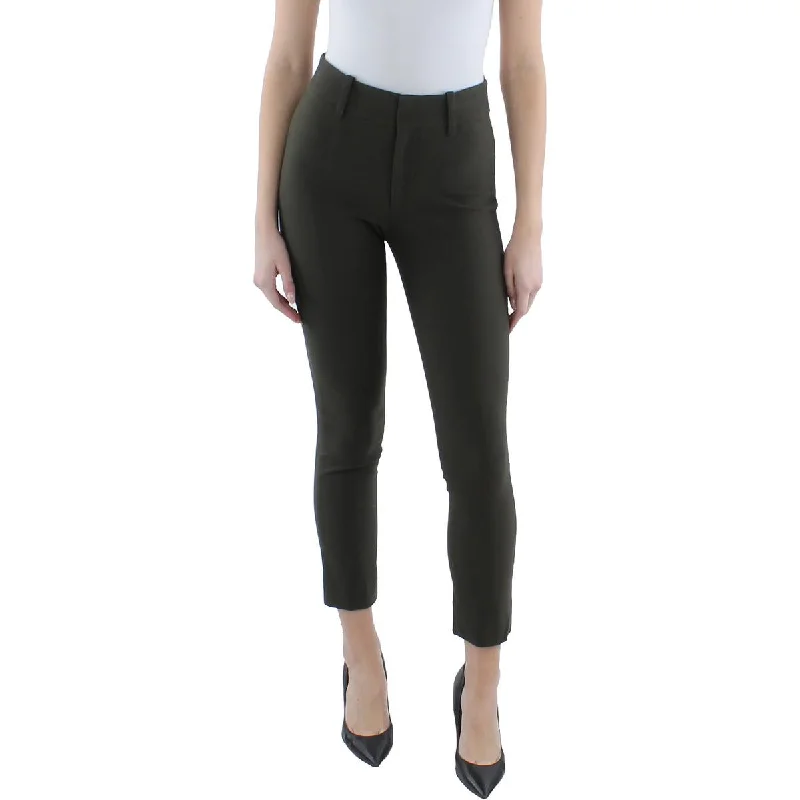 Womens Cigarette Pant High Waist High-Waist Pants