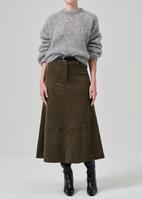 Cassia Skirt Corduroy in Costes